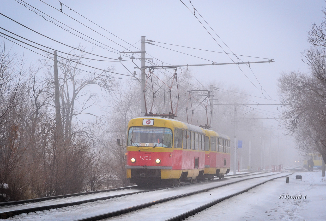 Volgograd, Tatra T3SU N°. 5735