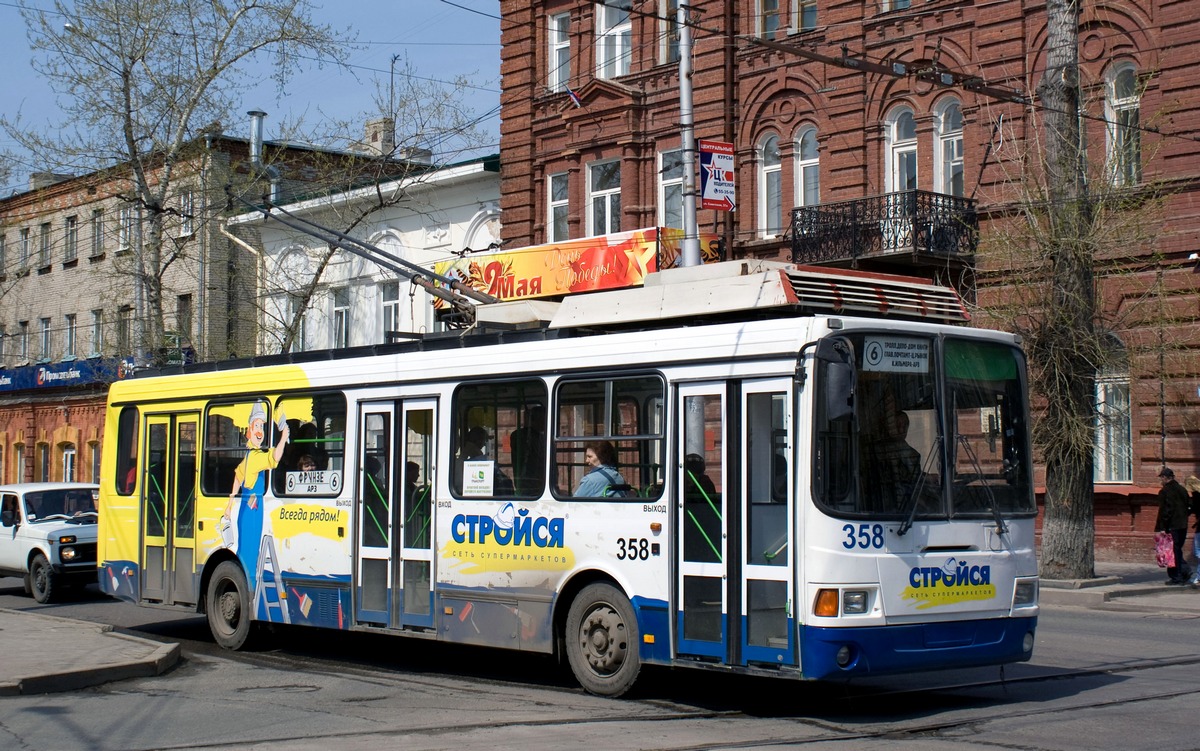 Томск, ЛиАЗ-5280 (ВЗТМ) № 358