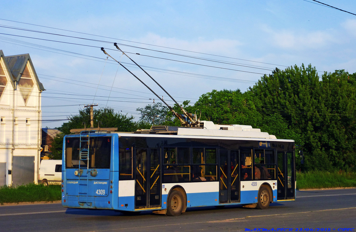 Крымский троллейбус, Богдан Т70110 № 4309
