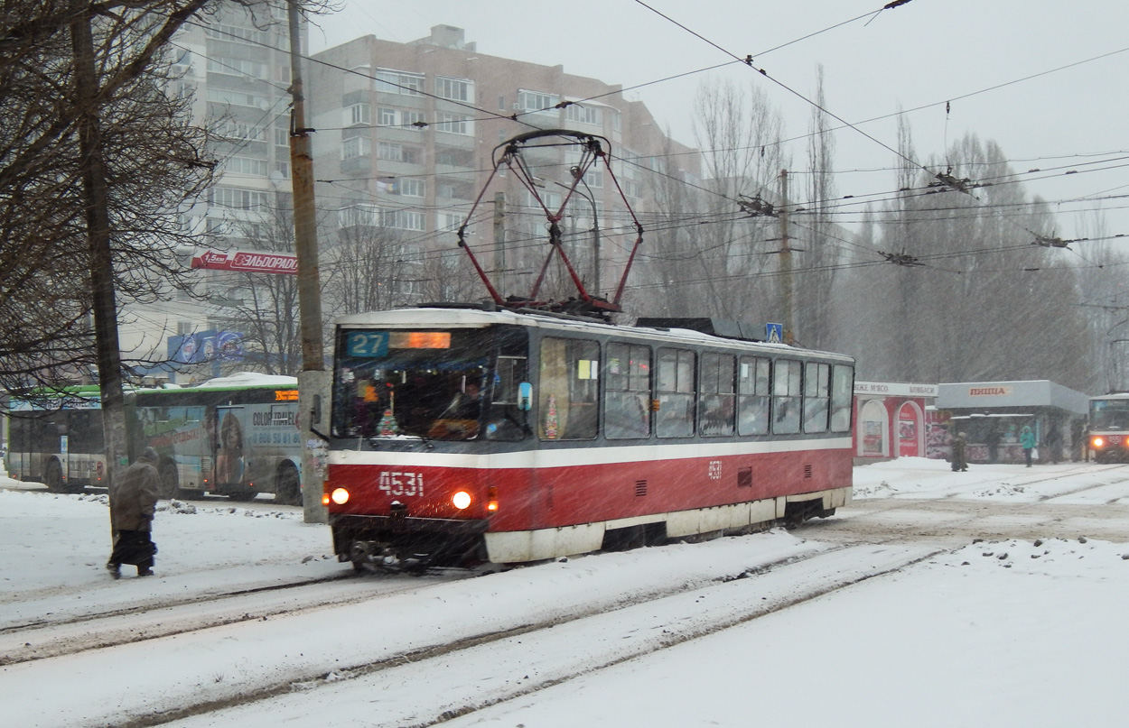 Харьков, Tatra T6B5SU № 4531