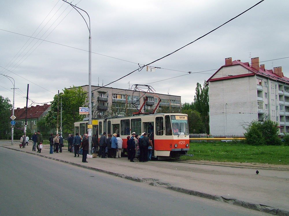 Калининград, Tatra KT4SU № 420