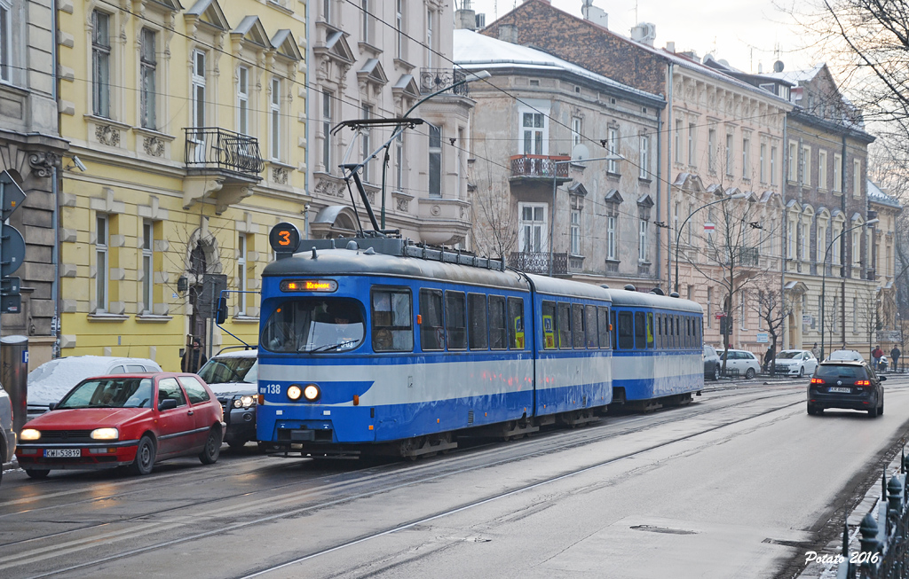 Краков, SGP Type E1 № RW138