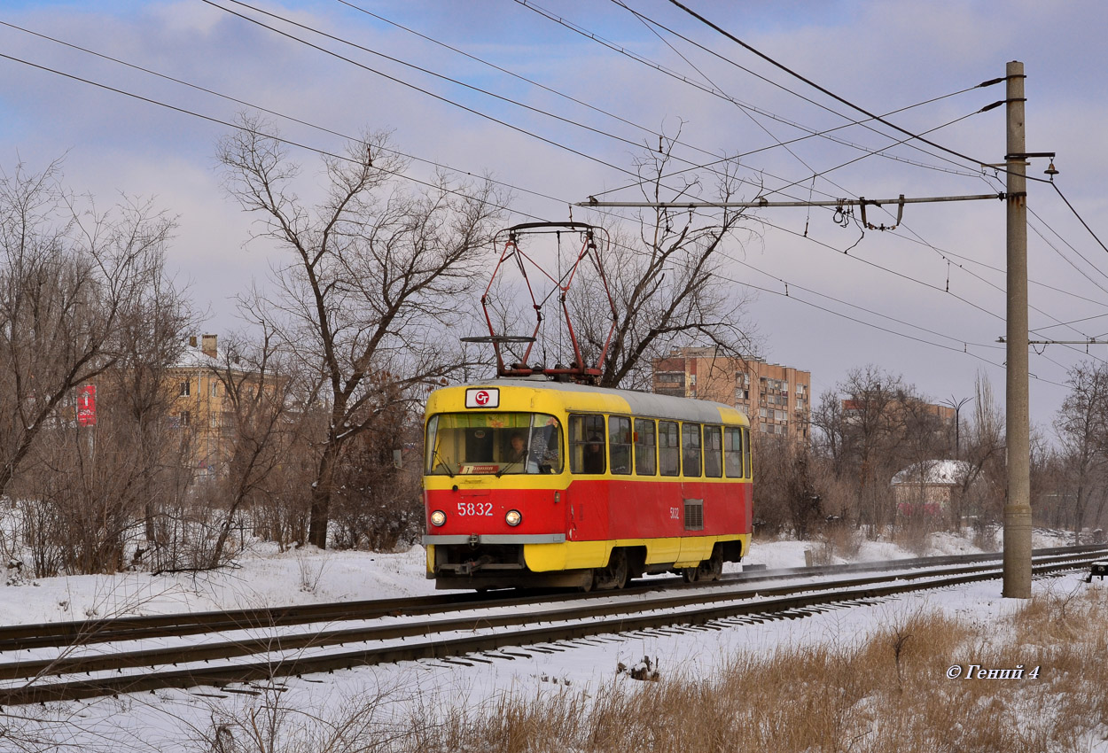 Wołgograd, Tatra T3SU Nr 5832