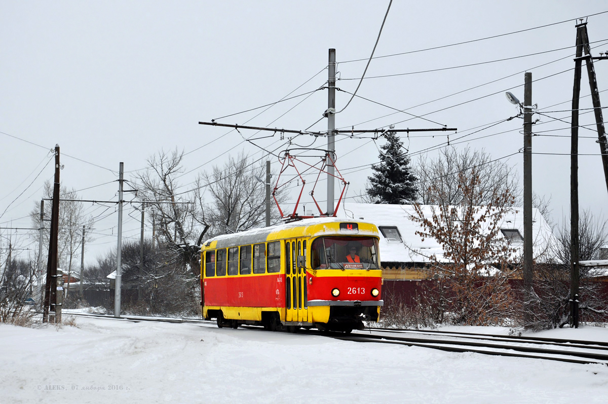 Волгоград, Tatra T3SU (двухдверная) № 2613