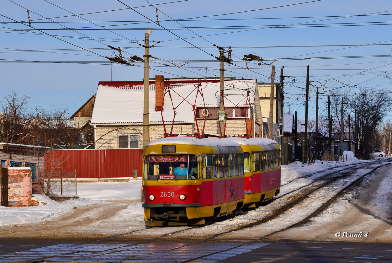 Волгоград, Tatra T3SU (двухдверная) № 2630