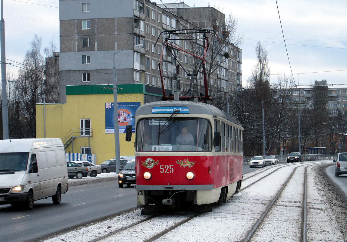 Калининград, Tatra T4D № 525