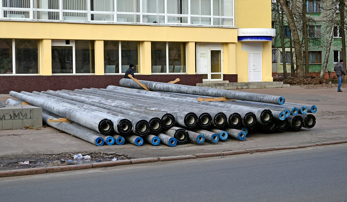 Чернигов — Строительство троллейбусной линии по улице Казацкой