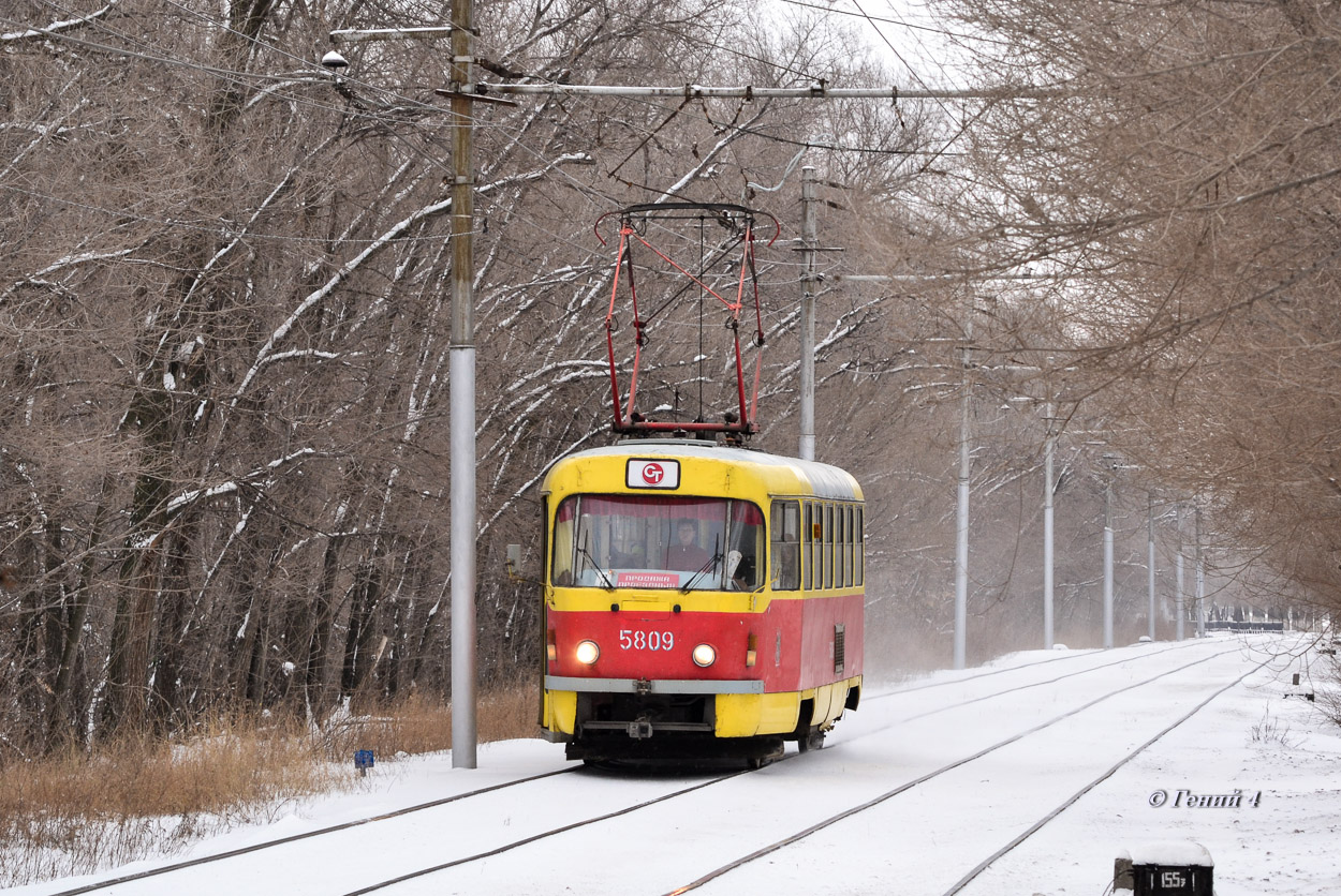 Волгоград, Tatra T3SU № 5809