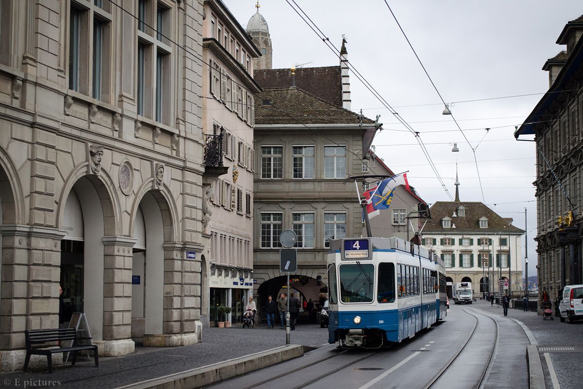 Цюрих, SWP/SIG/BBC Be 4/6 "Tram 2000" № 2048