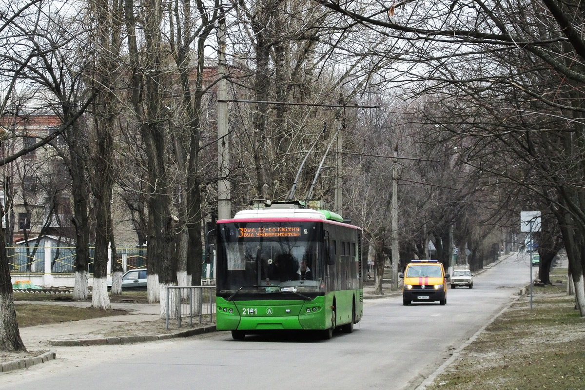 Харьков, ЛАЗ E183A1 № 2101 Харьков, ЛАЗ E183A1 № 2101