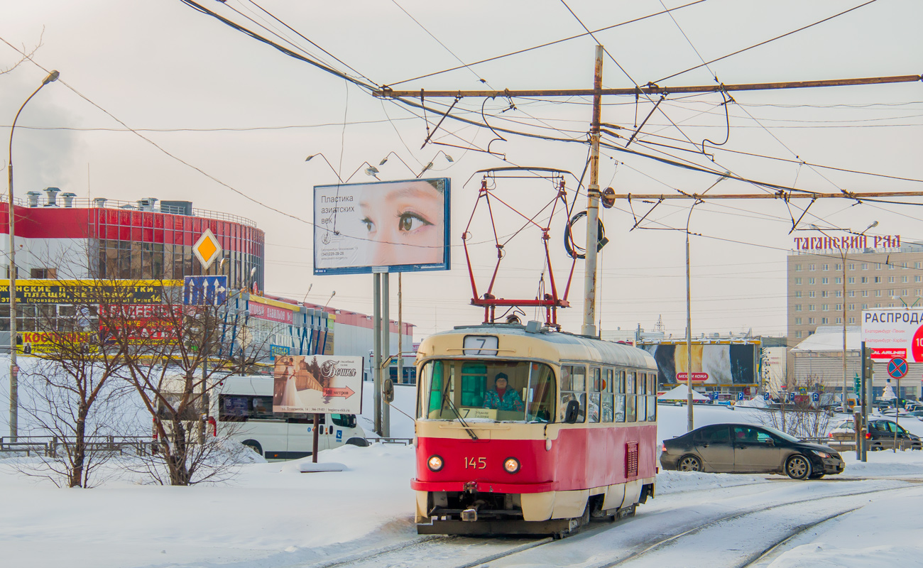 Yekaterinburg, Tatra T3SU č. 145
