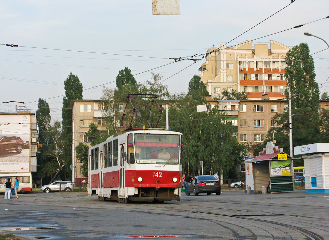 Липецк, Tatra T6B5SU № 142