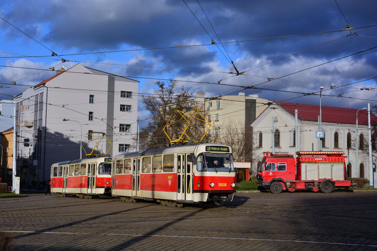 Прага, Tatra T3R.P № 8506