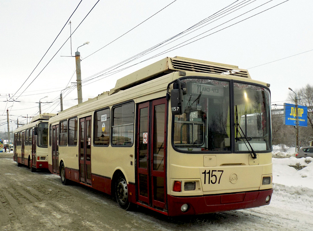 Челябинск, ЛиАЗ-5280 (ВЗТМ) № 1157