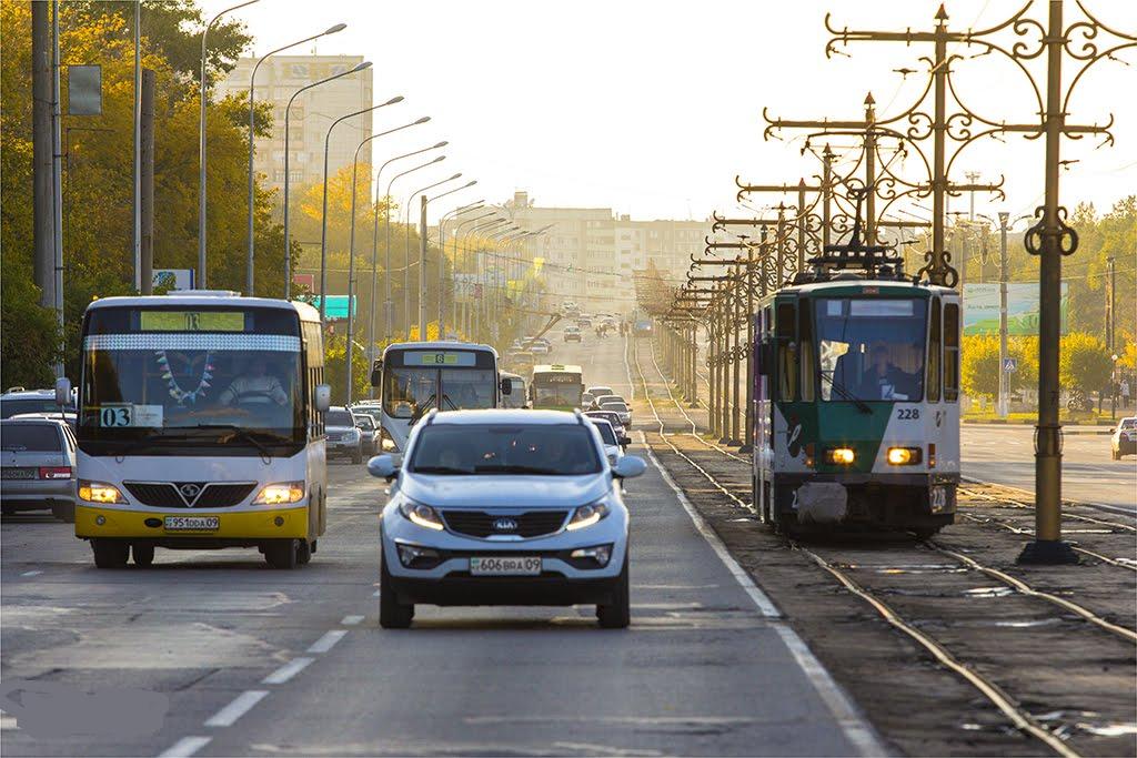 Темиртау — Трамвайные линии и инфраструктура Темиртау — Трамвайные линии и инфраструктура