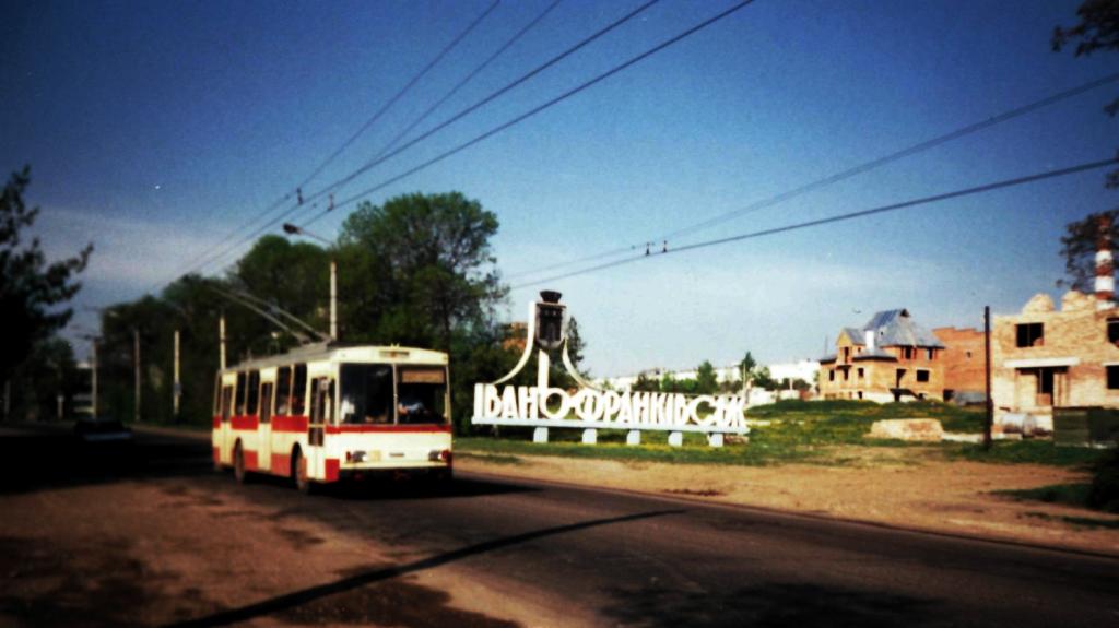 Ивано-Франковск, Škoda 14Tr02 № 128; Ивано-Франковск — Исторические фотографии