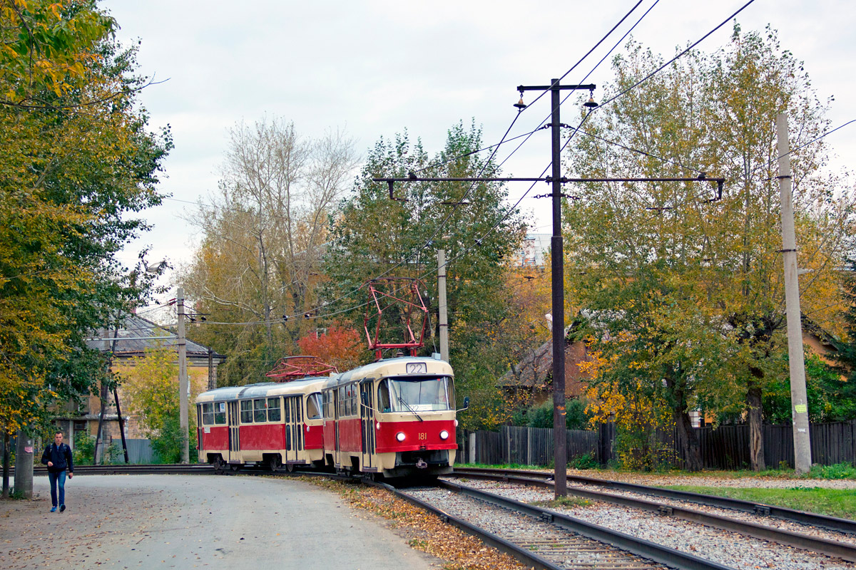 Екатеринбург, Tatra T3SU № 181