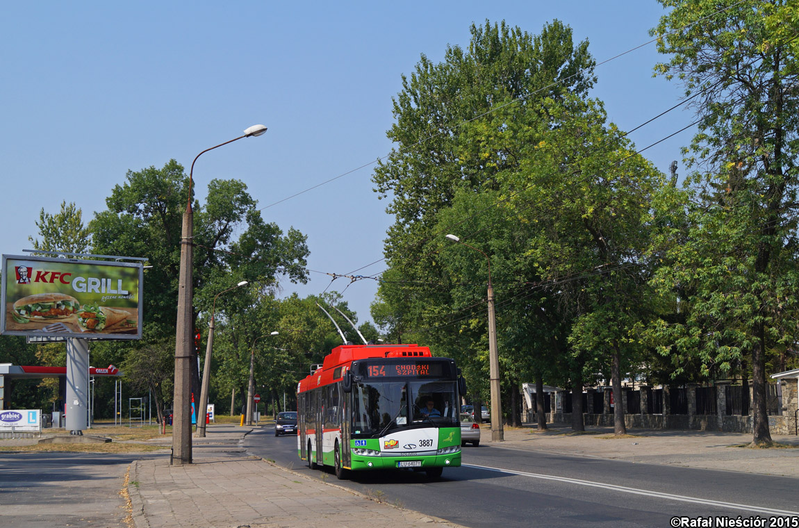 Люблин, Solaris Trollino III 12 M № 3887