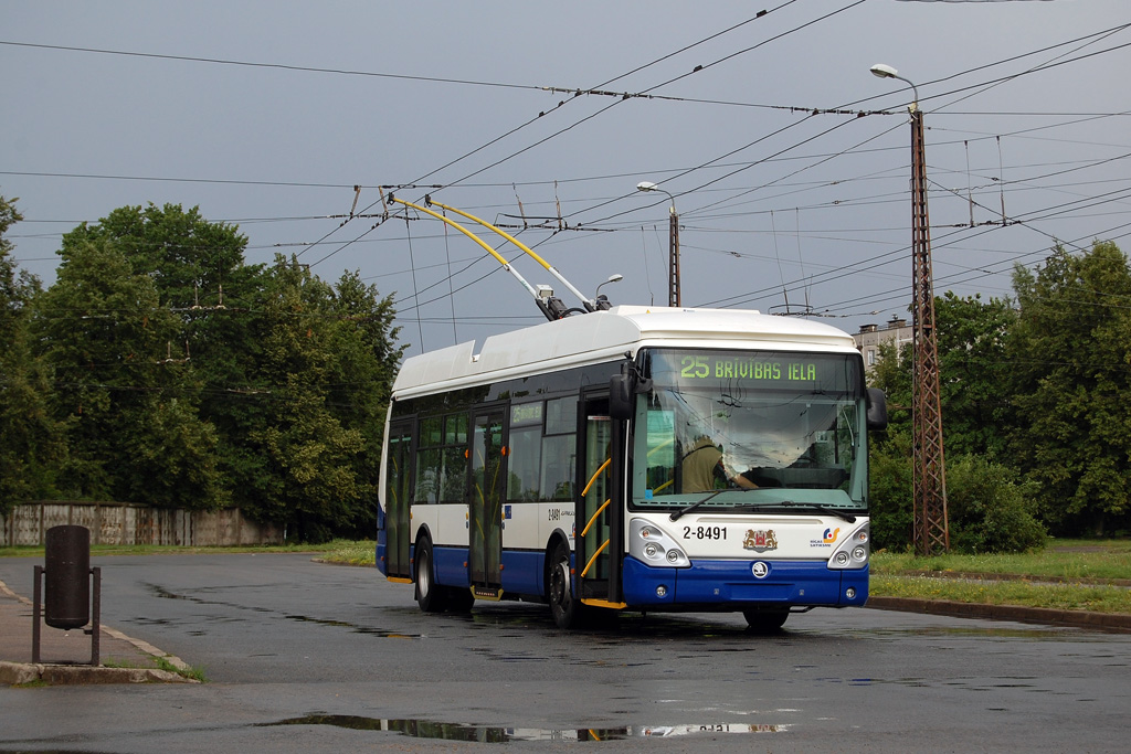 Рига, Škoda 24Tr Irisbus Citelis № 2-8491