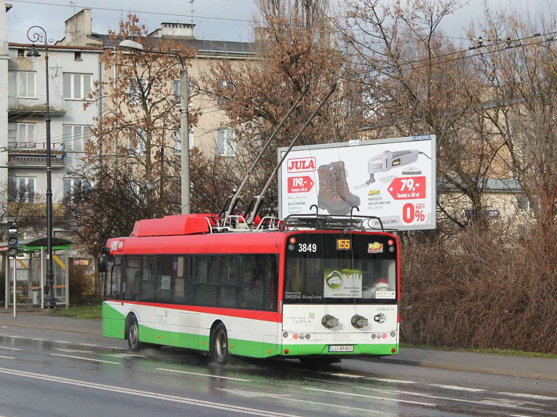 Lublin, Solaris Trollino III 12 Škoda Br. 3849
