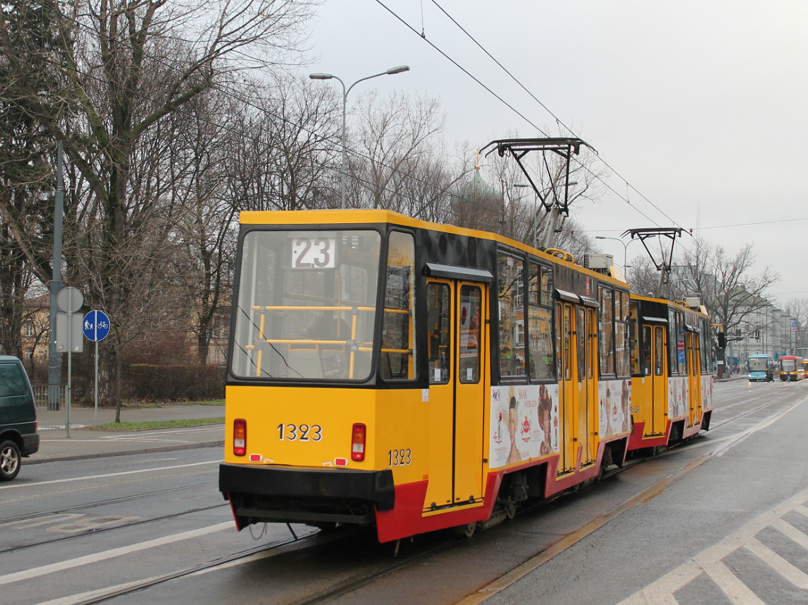 Варшава, Konstal 105Na № 1323