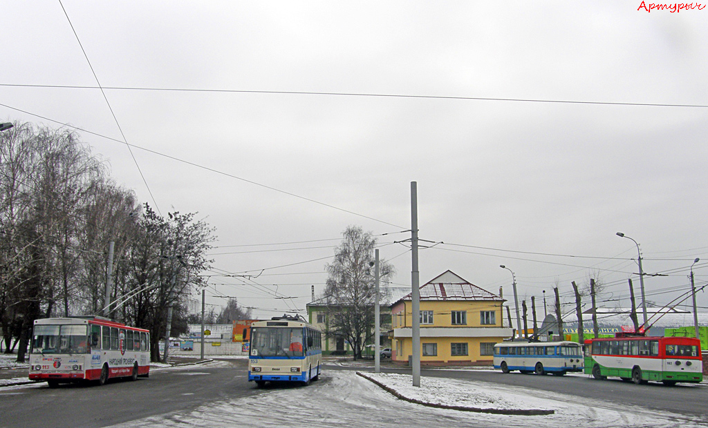 Ровно, Škoda 14Tr08/6 № 153; Ровно — Разные фотографии