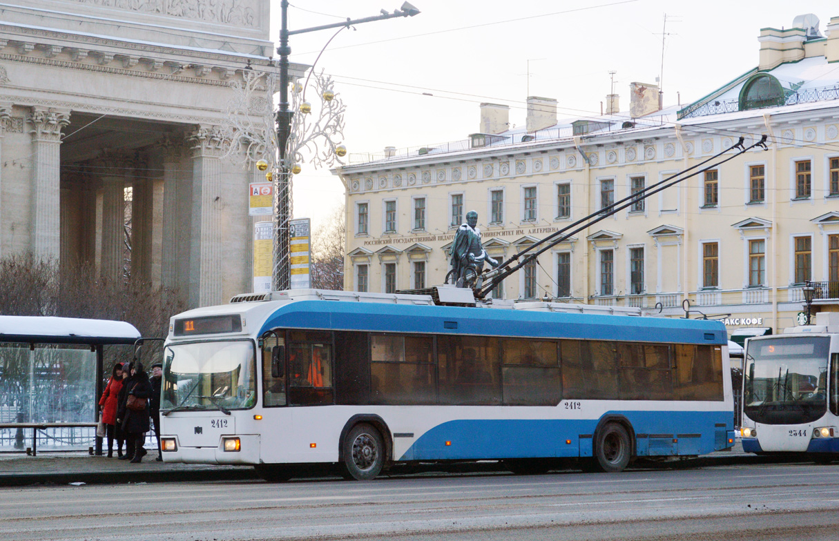 Санкт-Петербург, БКМ 321 № 2412