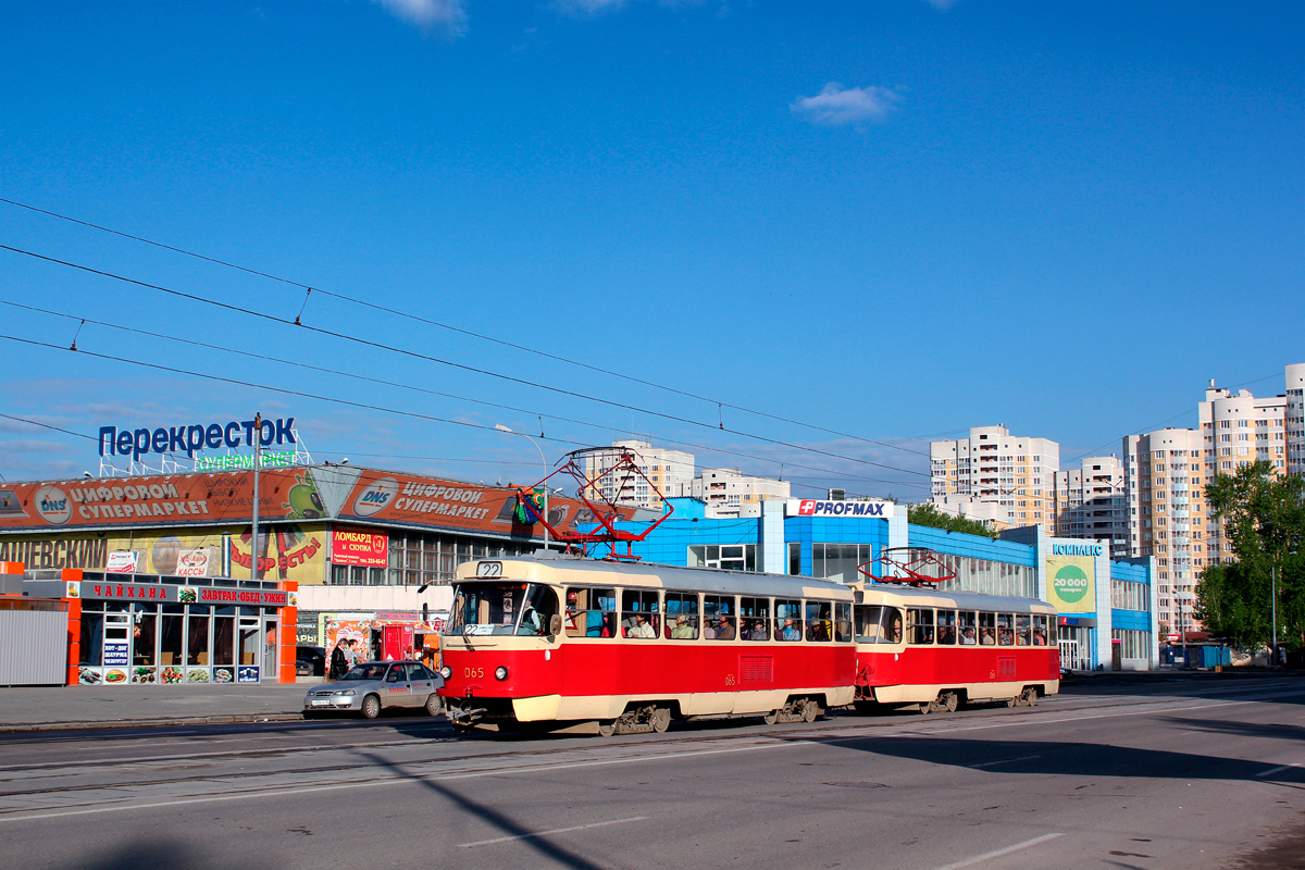 Екатеринбург, Tatra T3SU (двухдверная) № 065; Екатеринбург, Tatra T3SU (двухдверная) № 066