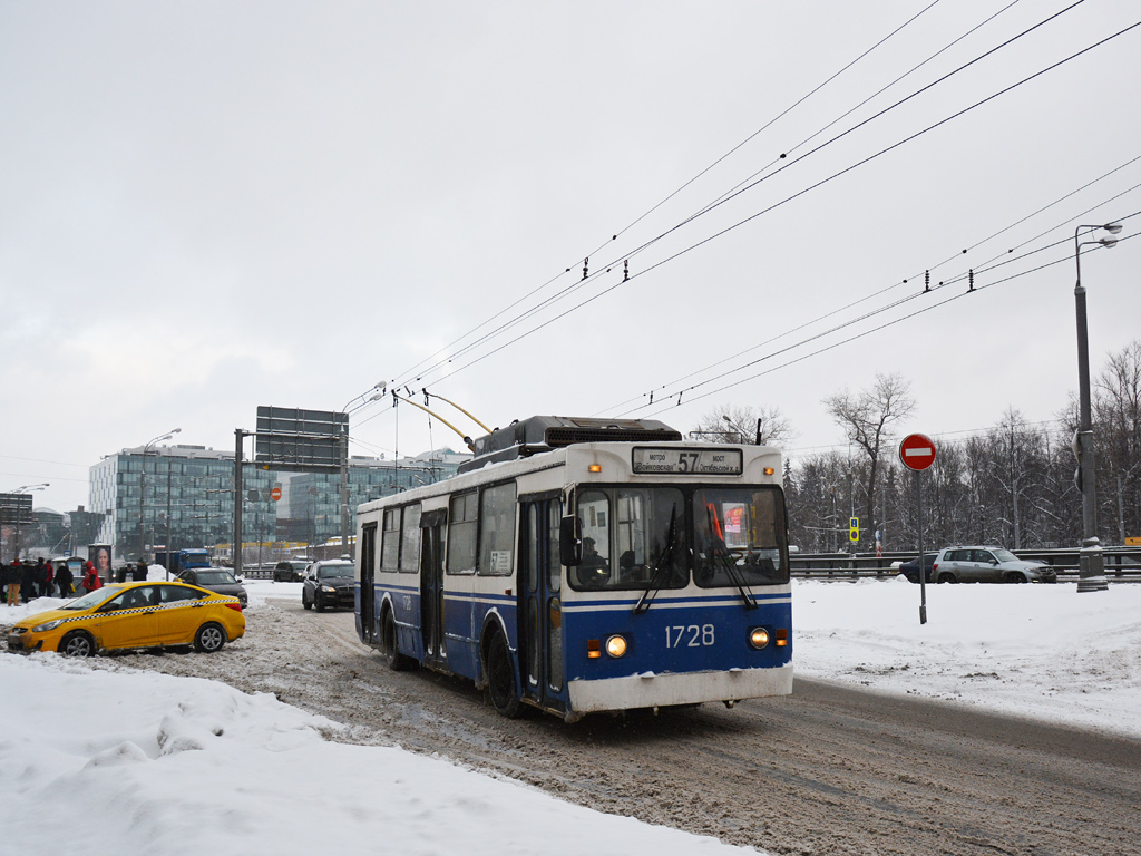 Москва, ЗиУ-682ГМ1 (с широкой передней дверью) № 1728