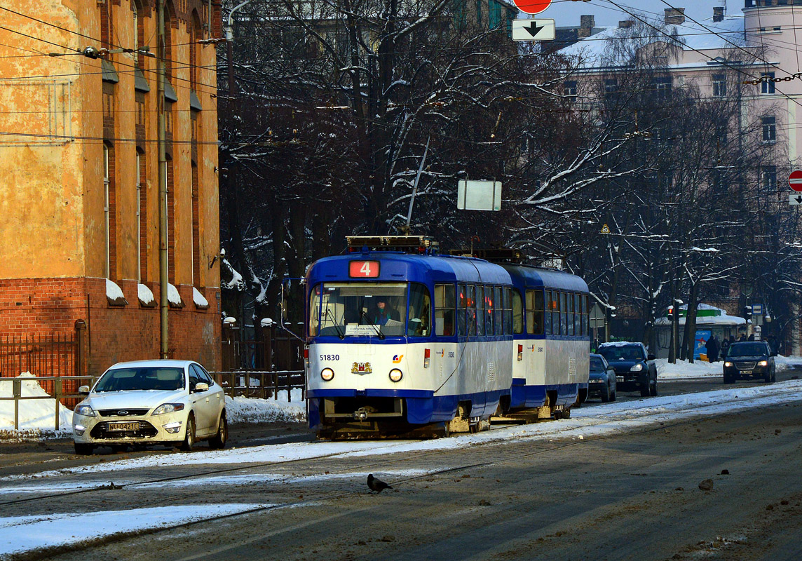 Рига, Tatra T3A № 51830