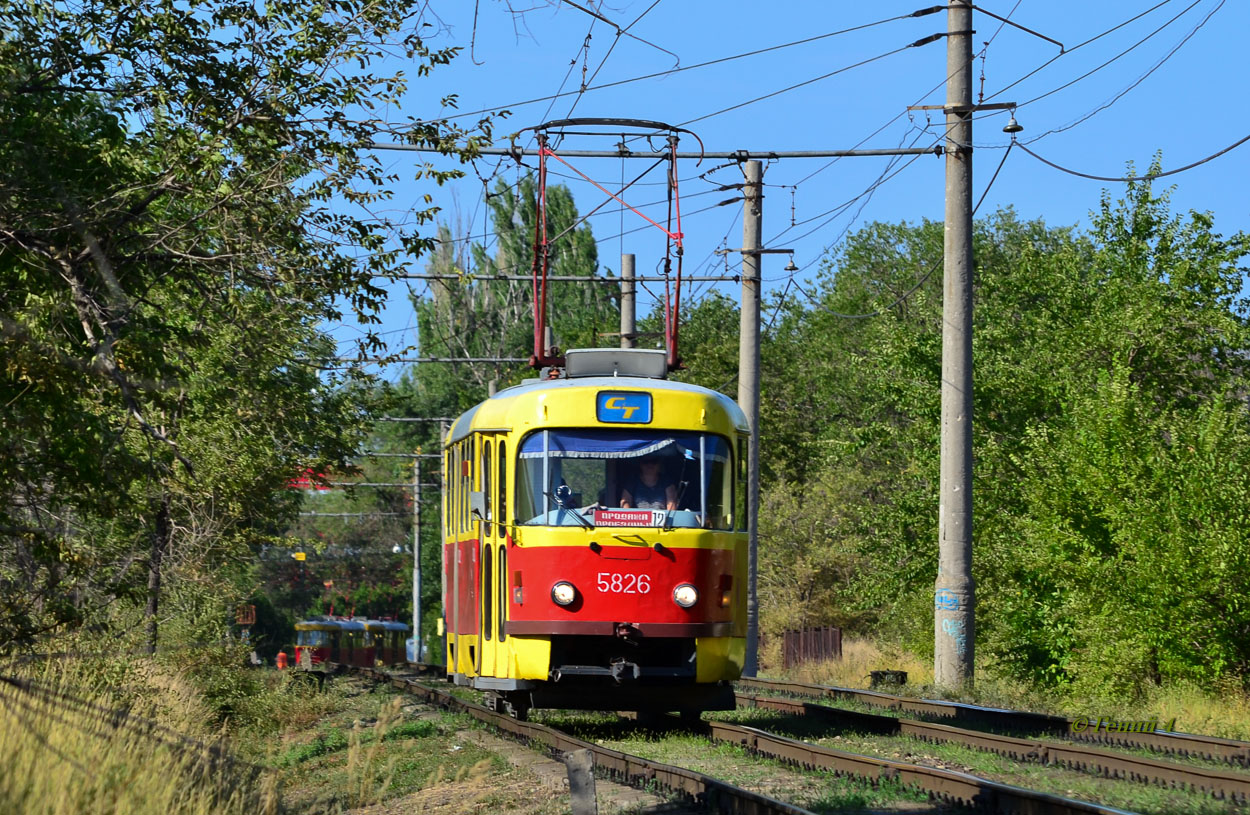 Волгоград, Tatra T3SU № 5826