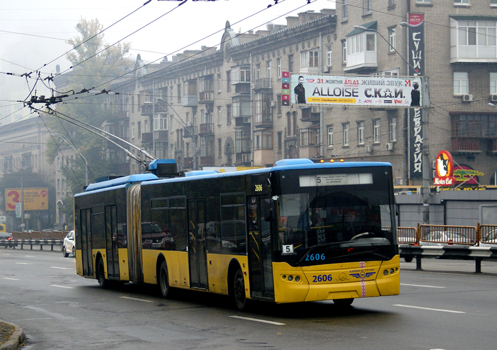 Киев, ЛАЗ E301D1 № 2606 Киев, ЛАЗ E301D1 № 2606