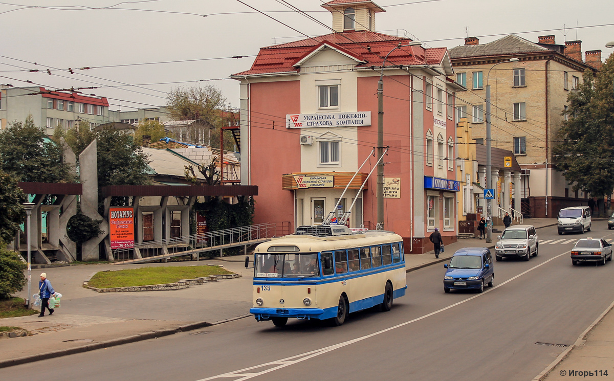 Ровно, Škoda 9TrHT28 № 135