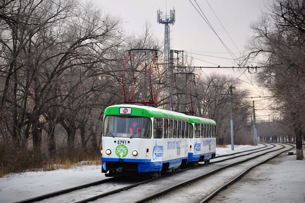 Волгоград, Tatra T3SU № 5791; Волгоград, Tatra T3SU № 5792