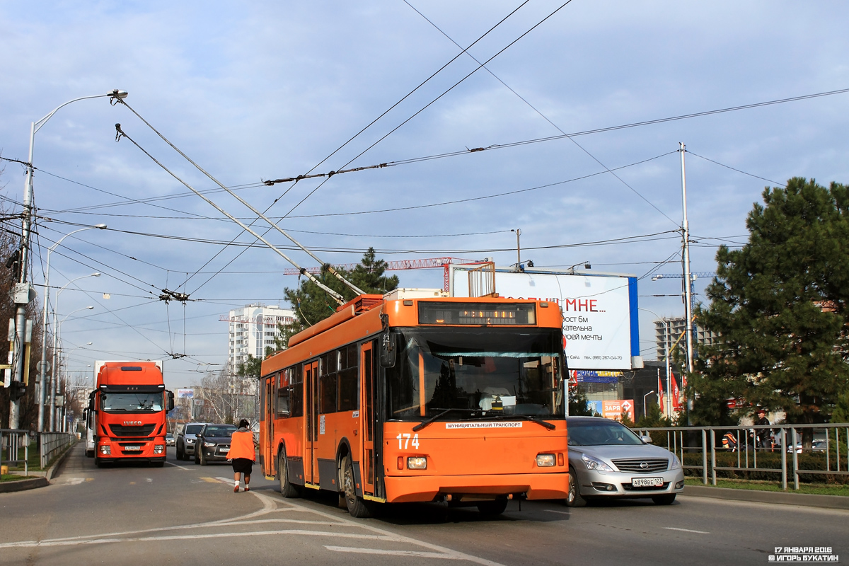 Краснодар, Тролза-5275.07 «Оптима» № 174
