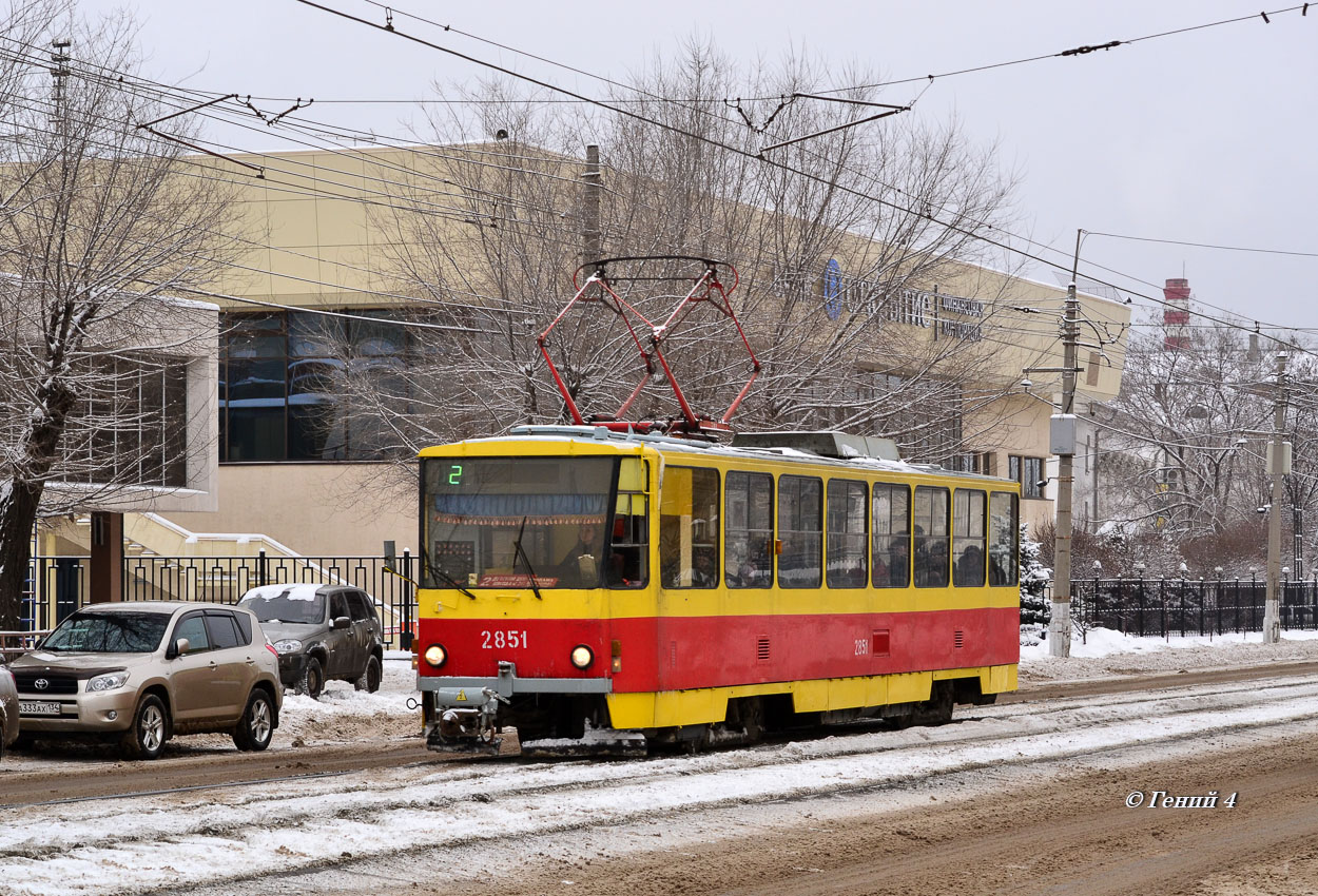 Волгоград, Tatra T6B5SU № 2851