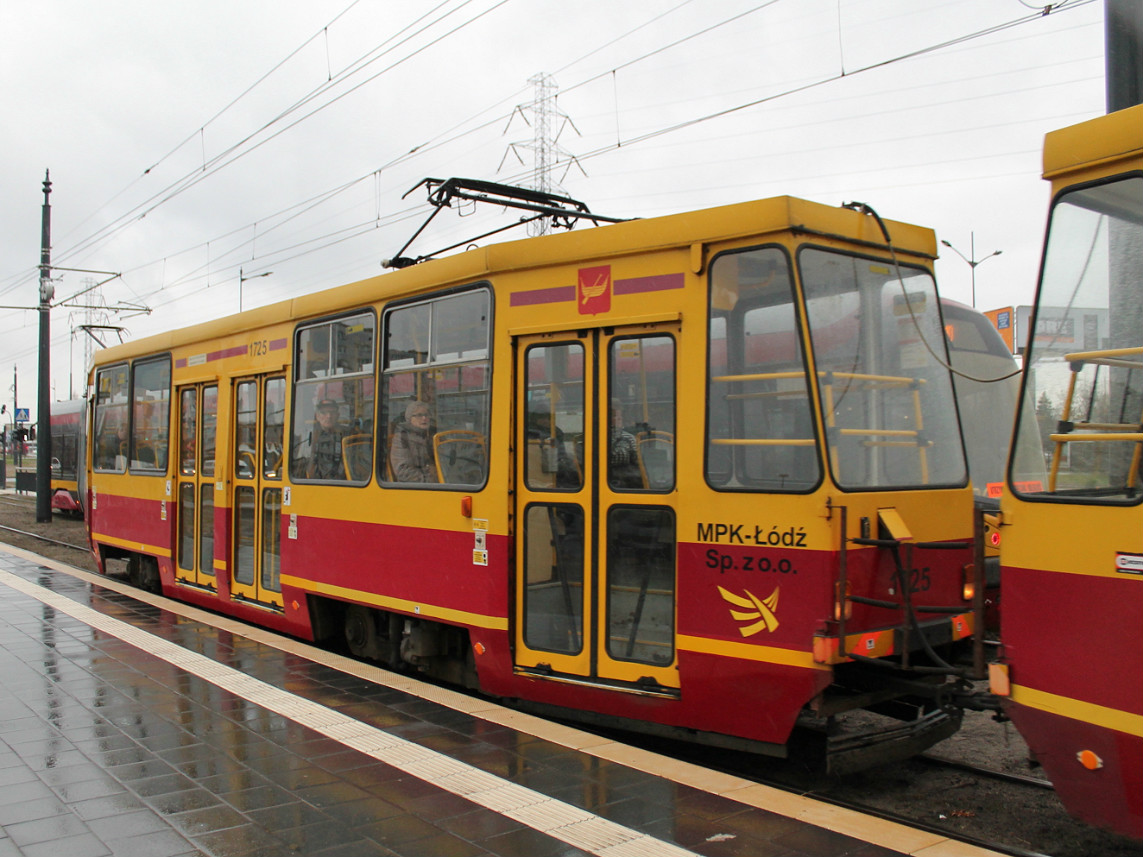 Лодзь, Konstal 805NaND/2 № 1725