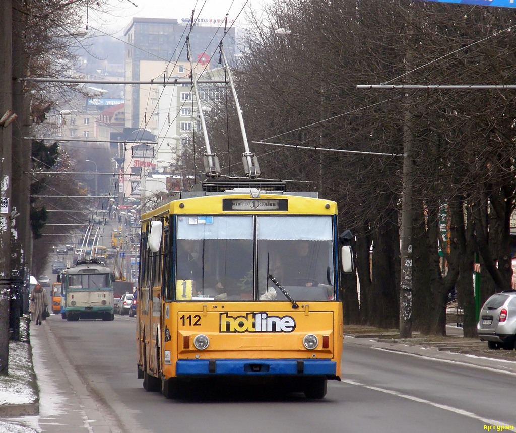 Ровно, Škoda 14Tr89/6 № 112