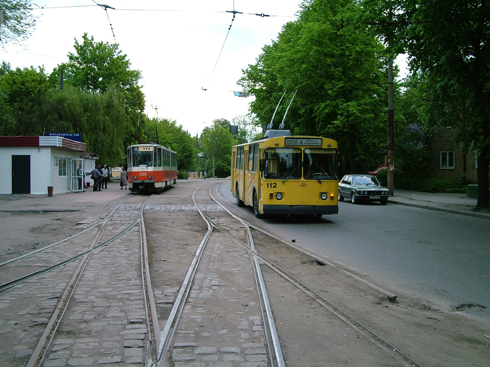 Kaliningrad, Tatra KT4SU № 439; Kaliningrad, ZiU-682V [V00] № 112