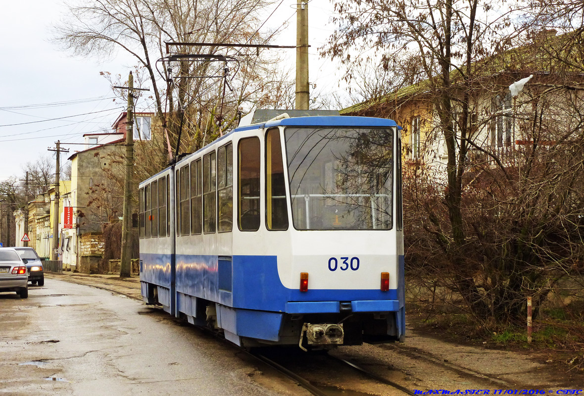 Евпатория, Tatra KT4SU № 030