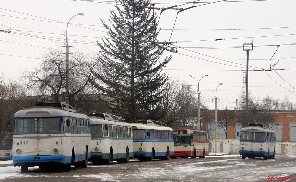 Ровно, Škoda 9TrH27 № 087; Ровно, Škoda 9TrH29 № 095