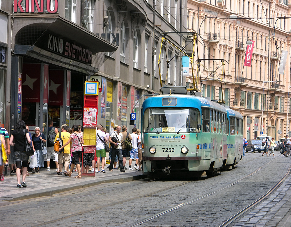 Прага, Tatra T3SUCS № 7256 Прага, Tatra T3SUCS № 7256