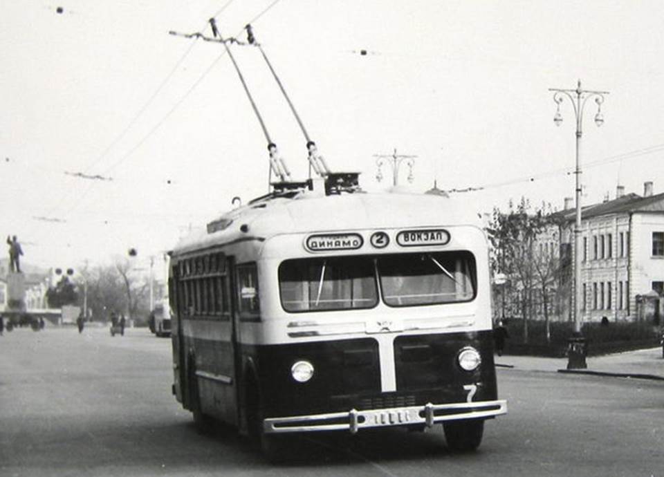 Тамбоў, МТБ-82Д № 7; Тамбоў — Старые фотографии