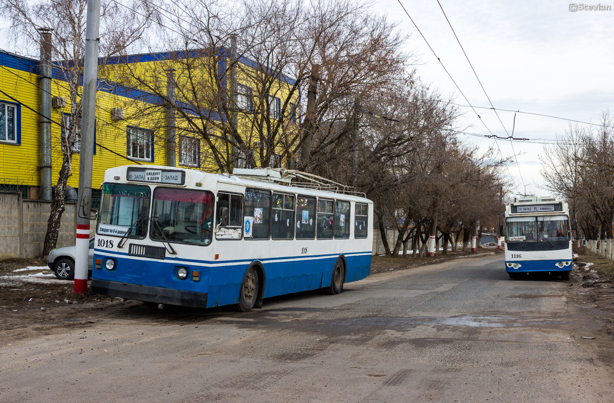 Саранск, ЗиУ-682Г-012 [Г0А] № 1018