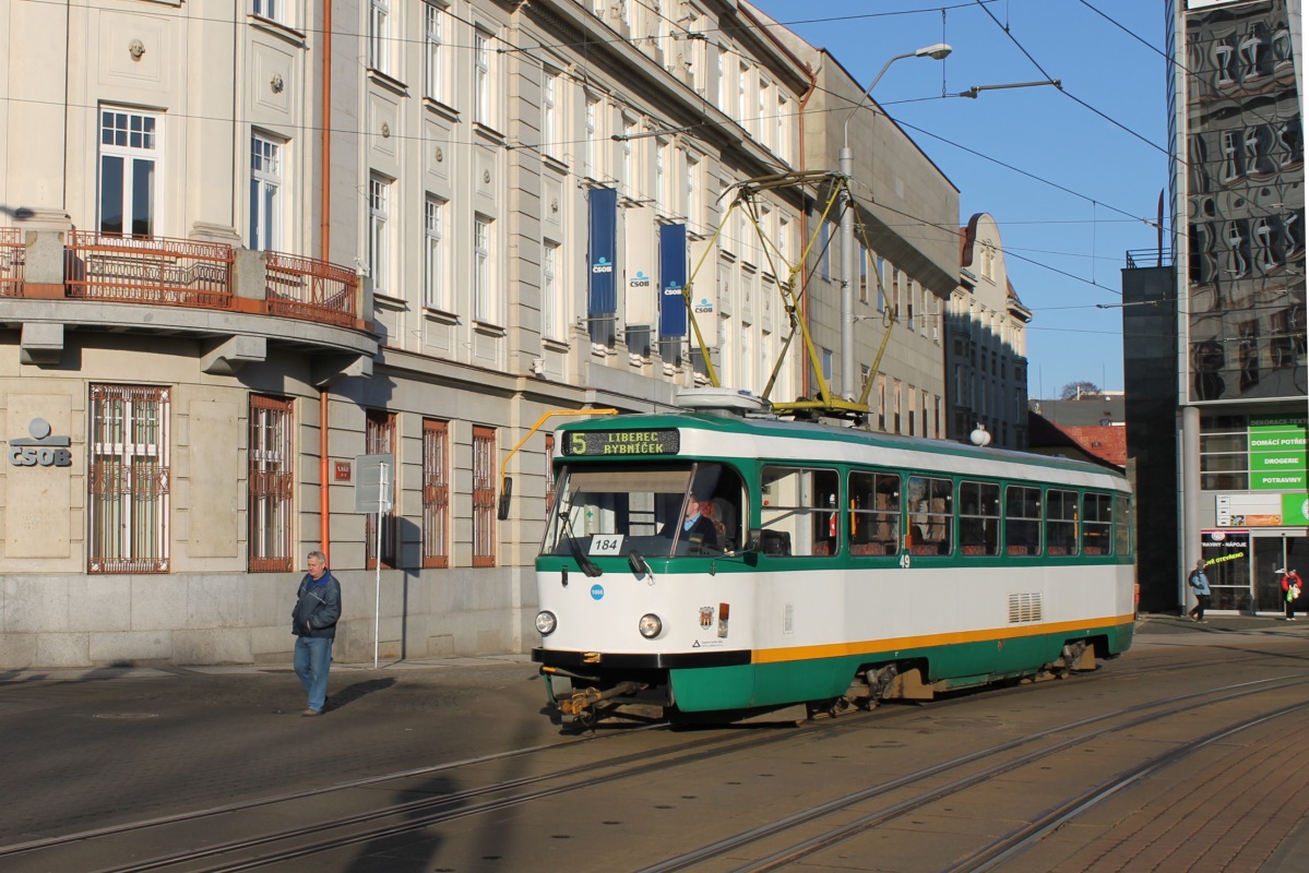 Либерец ― Яблонец-над-Нисой, Tatra T3SU № 49