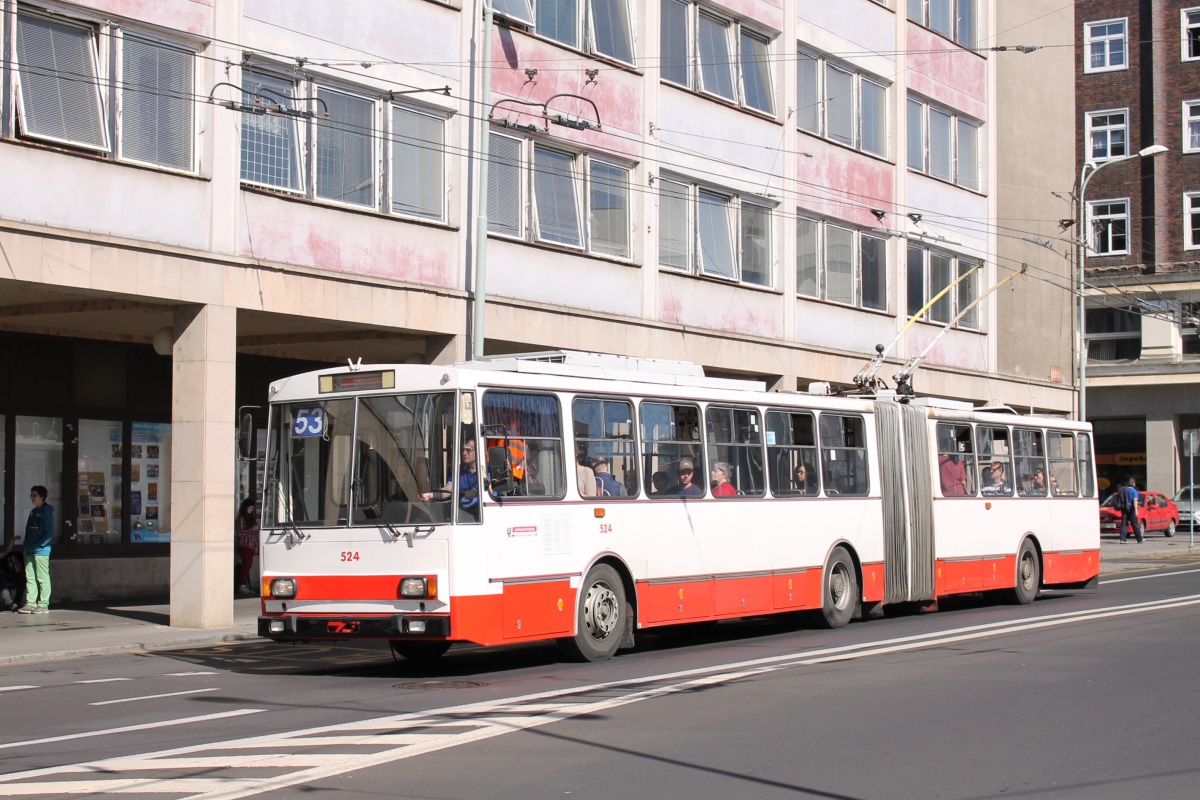 Усти-над-Лабем, Škoda 15Tr02/6 № 524