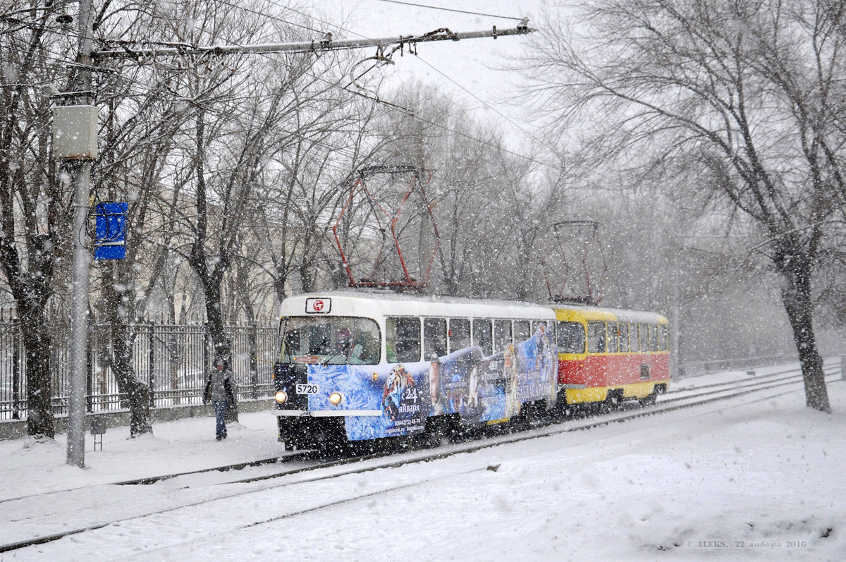 Волгоград, Tatra T3SU № 5720; Волгоград, Tatra T3SU № 5718