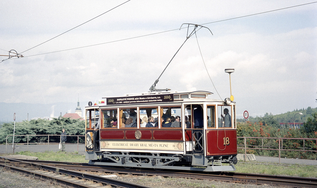 Пльзень, Двухосный моторный Křižík № 18