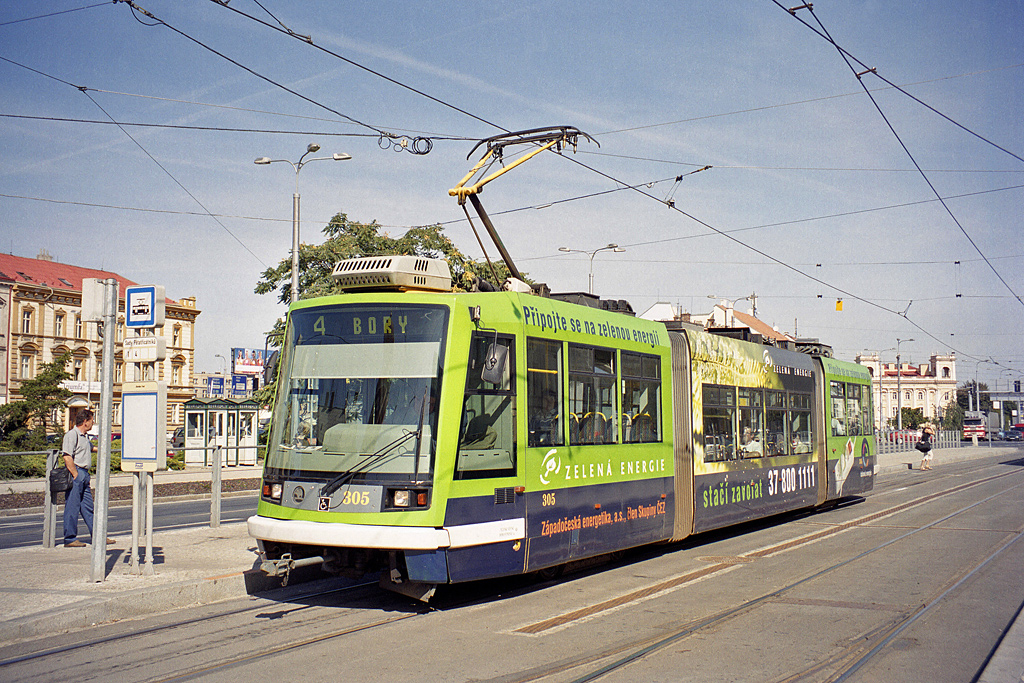 Пльзень, Škoda 03T3 Astra № 305