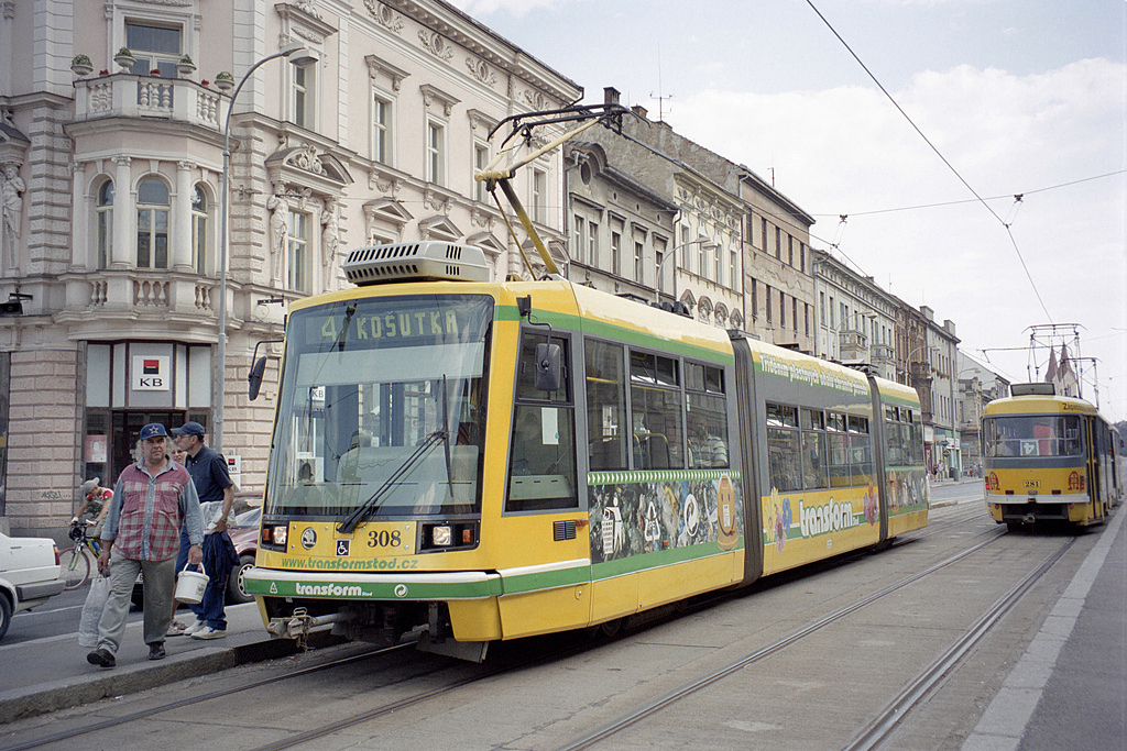 Пльзень, Škoda 03T4 Astra № 308
